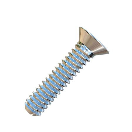 Allied Titanium #4-40 x 1/2 in Phillips Flat Machine Screw, Plain Titanium 0001275
